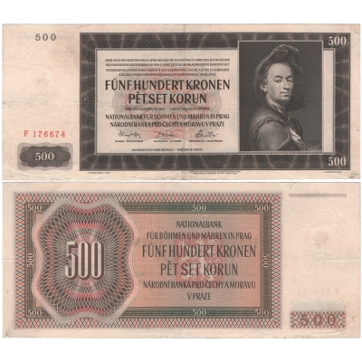500 Kronen 1942 F