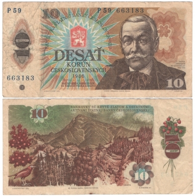 10 Kronen 1986