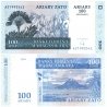 Madagaskar - bankovka 100 ARIARY/500 FRANCS 2004 UNC