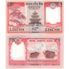 Nepál - bankovka 5 Rupees 2012 UNC