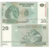 Kongo - bankovka 20 francs 2003 UNC