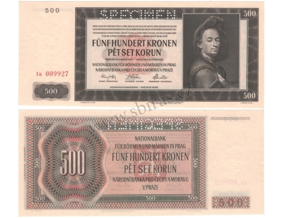 500 korun 1942 Ia