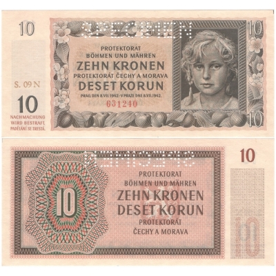 10 korun 1942