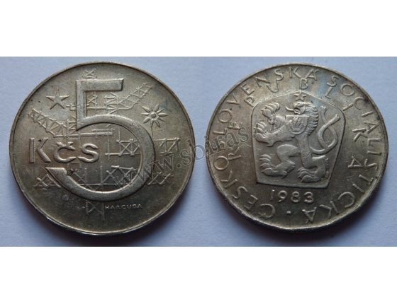 5 korun 1983