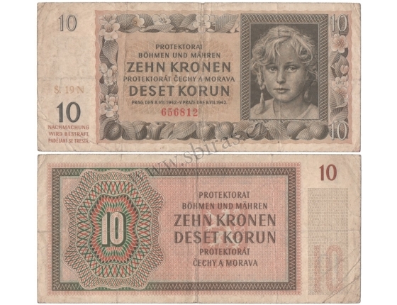 10 korun 1942