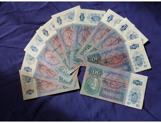 10 korun 1915 - 10 kusů