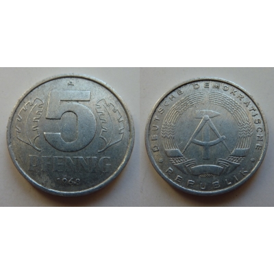 5 Pfennig 1968 A
