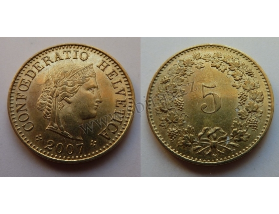 Switzerland - 5 centimes 2007