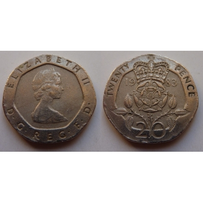 20 pence 1983