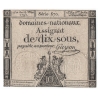 Francie - bankovka 10 Sols 1793