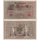 Německé císařství - bankovka Reichsbanknote 1000 marek 1910, červené pečetě