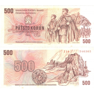 500 korun 1973, série Z