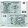 Kongo - bankovka 100 francs 2013 UNC