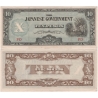 Japonská okupace - 10 pesos 1943