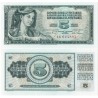 Jugoslávie - bankovka 5 dinara 1968 UNC