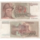 Jugoslávie - bankovka 2000 dinara 1987