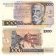 Brazílie - bankovka 1000 cruzados 1988 UNC