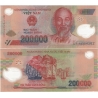 Vietnam - bankovka 200 000 dong bl, polymerová bankovka