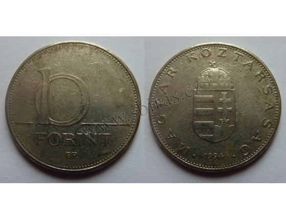 Maďarsko - 10 forint 1994