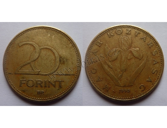 Maďarsko - 20 forint 1995