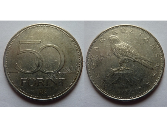 Maďarsko - 50 forint 1995