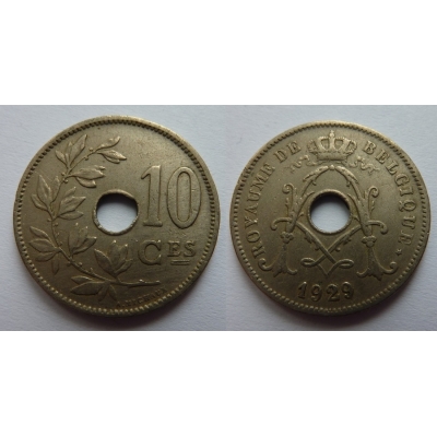 Belgie - 10 Centimes 1929