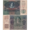 50 korun 1914, bez přetisku, razítko Pakrac (Chorvatsko)