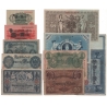 Německé císařství - sada 10 bankovek 