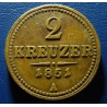 2 krejcary 1851