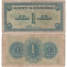 Rakousko - bankovka 1 schilling 1944, II. světová válka