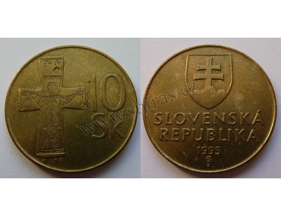 Slovensko - 10 korun 1995