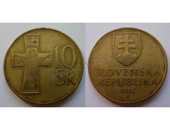 Slovensko - 10 korun 1993