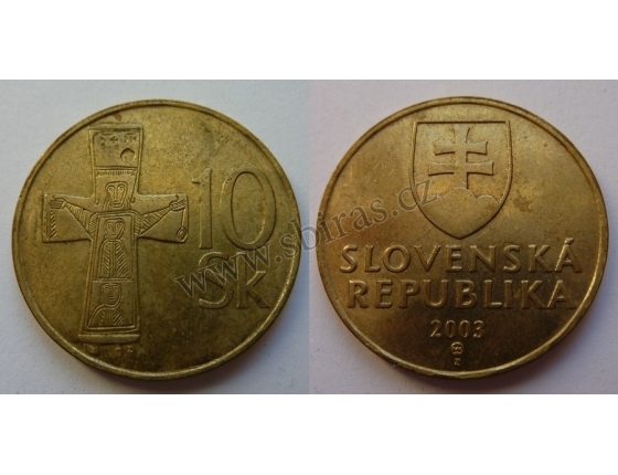 Slovensko - 10 korun 2003