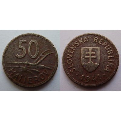 Slovenský štát - 50 halierov 1941