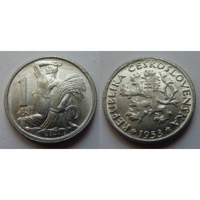 1 koruna 1953 R