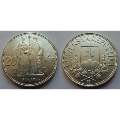 Slovenský štát - 20 korun 1941