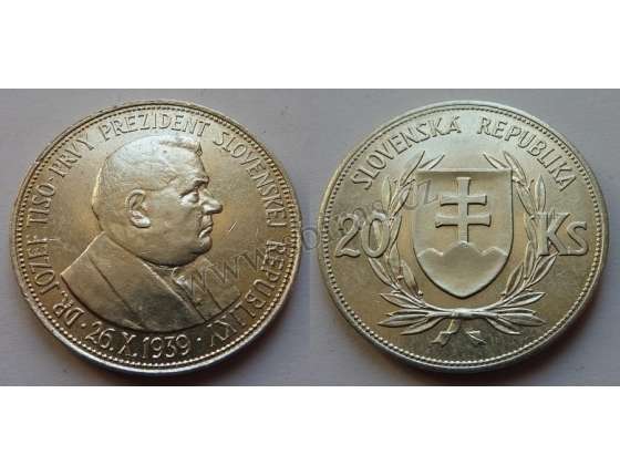 20 korun 1939