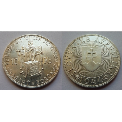 Slovenský štát - 10 korun 1944