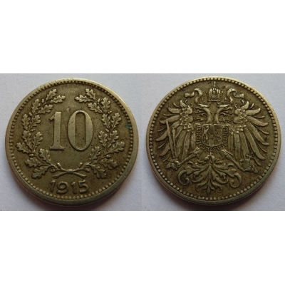 10 haléřů 1915