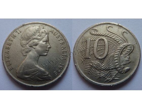 Austrálie - 10 cents 1975