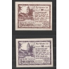 Rakousko - sada nouzových bankovek Sankt Christofen 1920