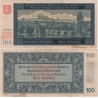 100 korun 1940, první vydání, neperforovaná