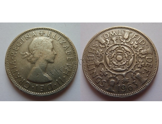 Velká Británie - 1 Shilling 1963