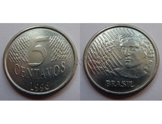 Brazílie - 5 centavos 1996