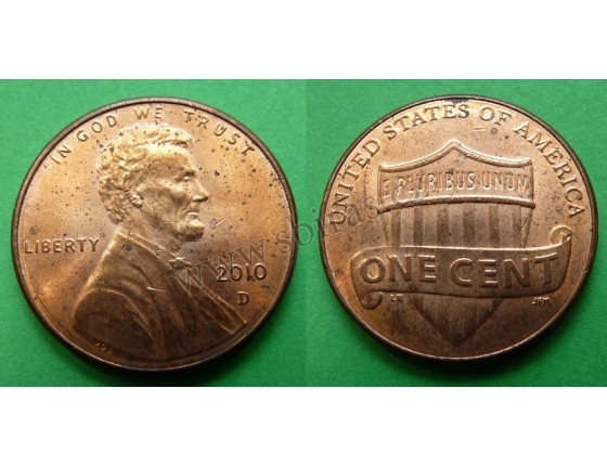Spojené státy americké - 1 cent 2010 D