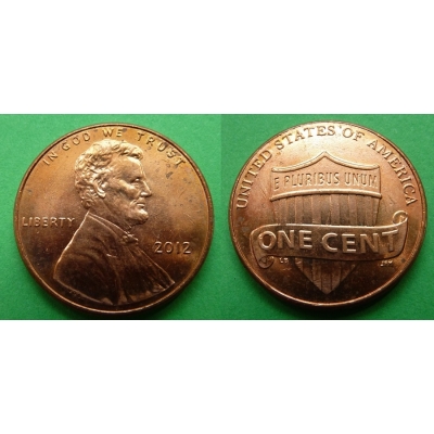 Spojené státy americké - 1 cent 2012