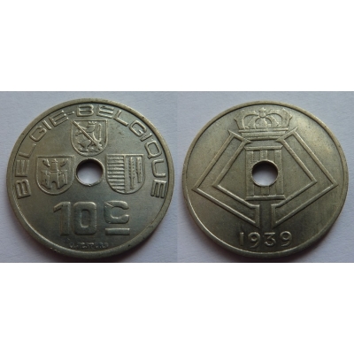 Belgie - 10 Centimes 1939