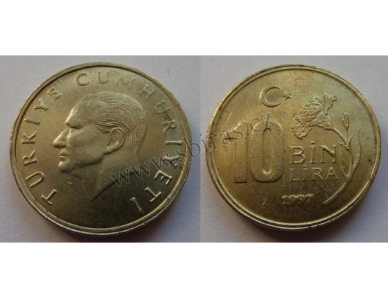 Turecko - 100000 Lira 1997