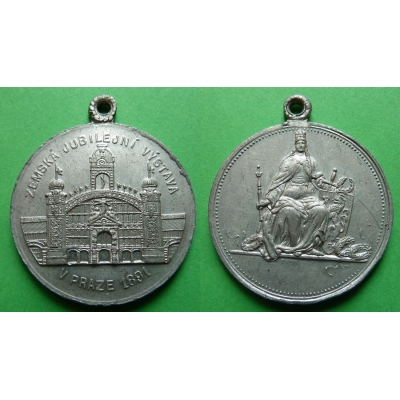 Zemská jubilejní výstava 1891, medaile