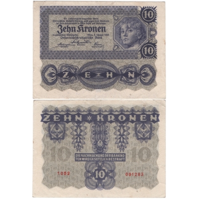 10 Kronen 1922